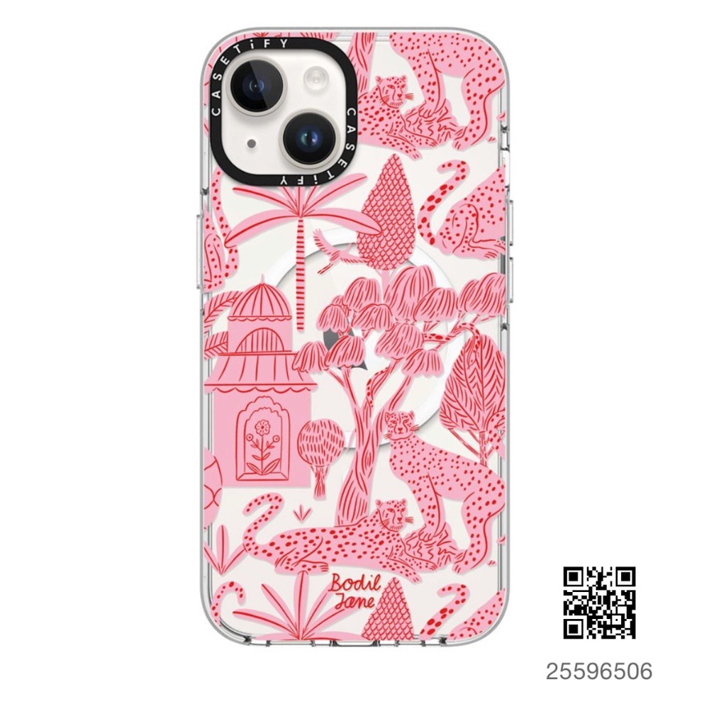 iPhone 14 Casetify Cheetah Pink Paradise Case with MagSafe  🐅💗